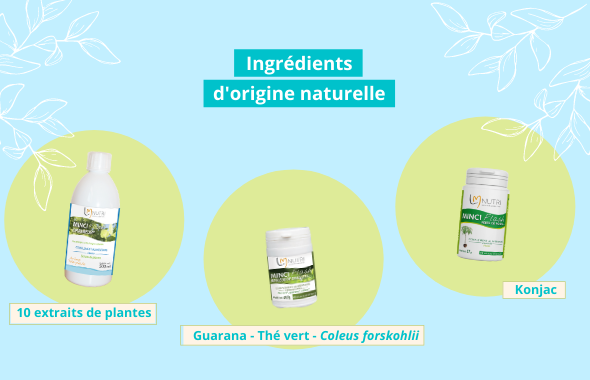 trio minceur perte de poids, amincissement